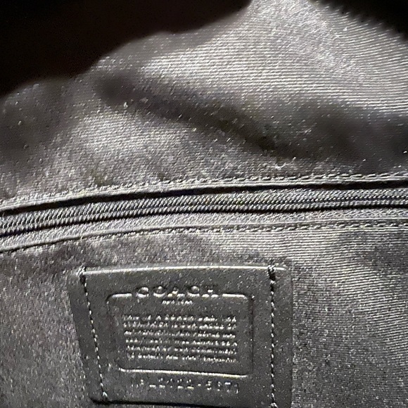 Coach backpack , carried a few times . No marks , tears or scuffs. - Picture 6 of 10